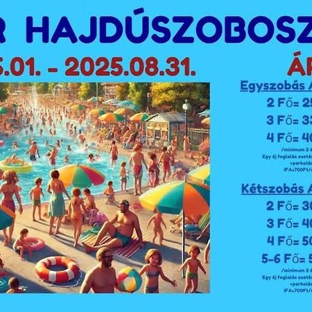 Tilla Apartman Hajduszoboszlo Luaran gambar