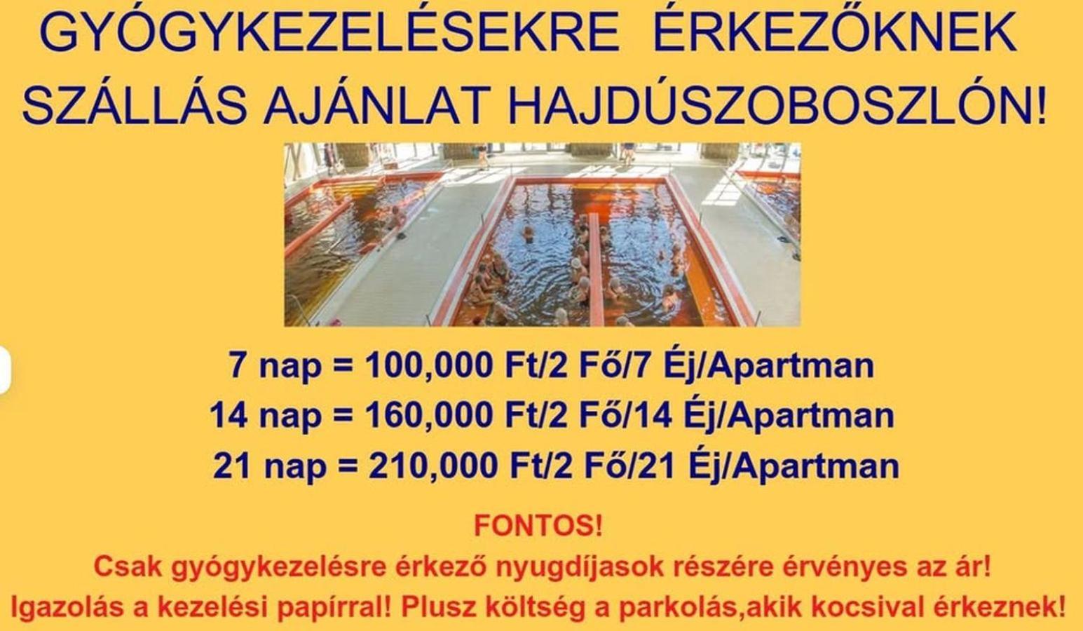Tilla Apartman Hajduszoboszlo Luaran gambar