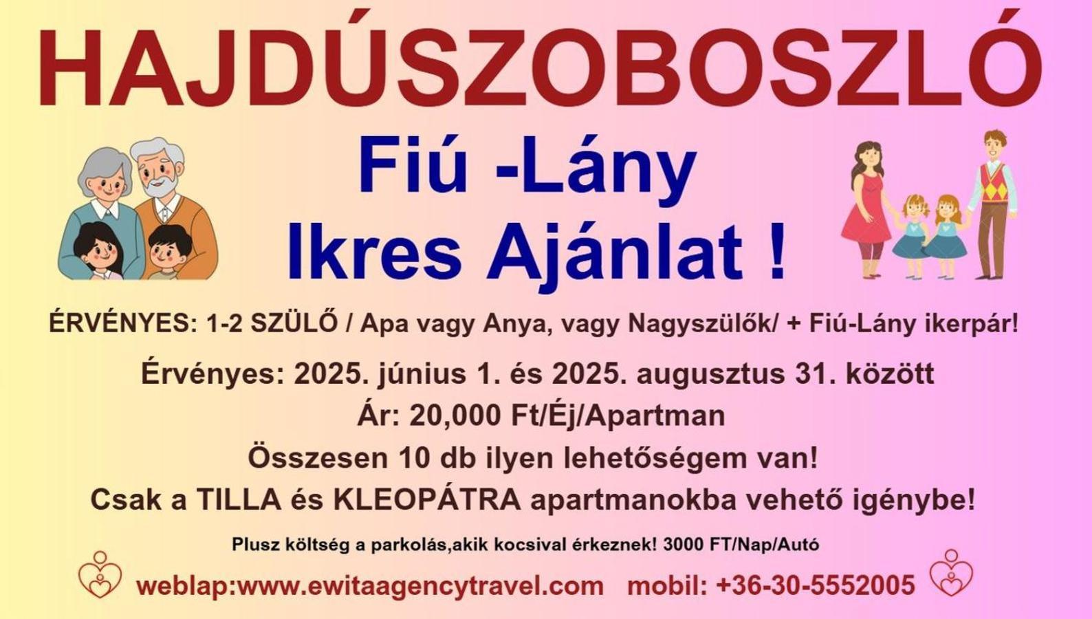 Tilla Apartman Hajduszoboszlo Luaran gambar