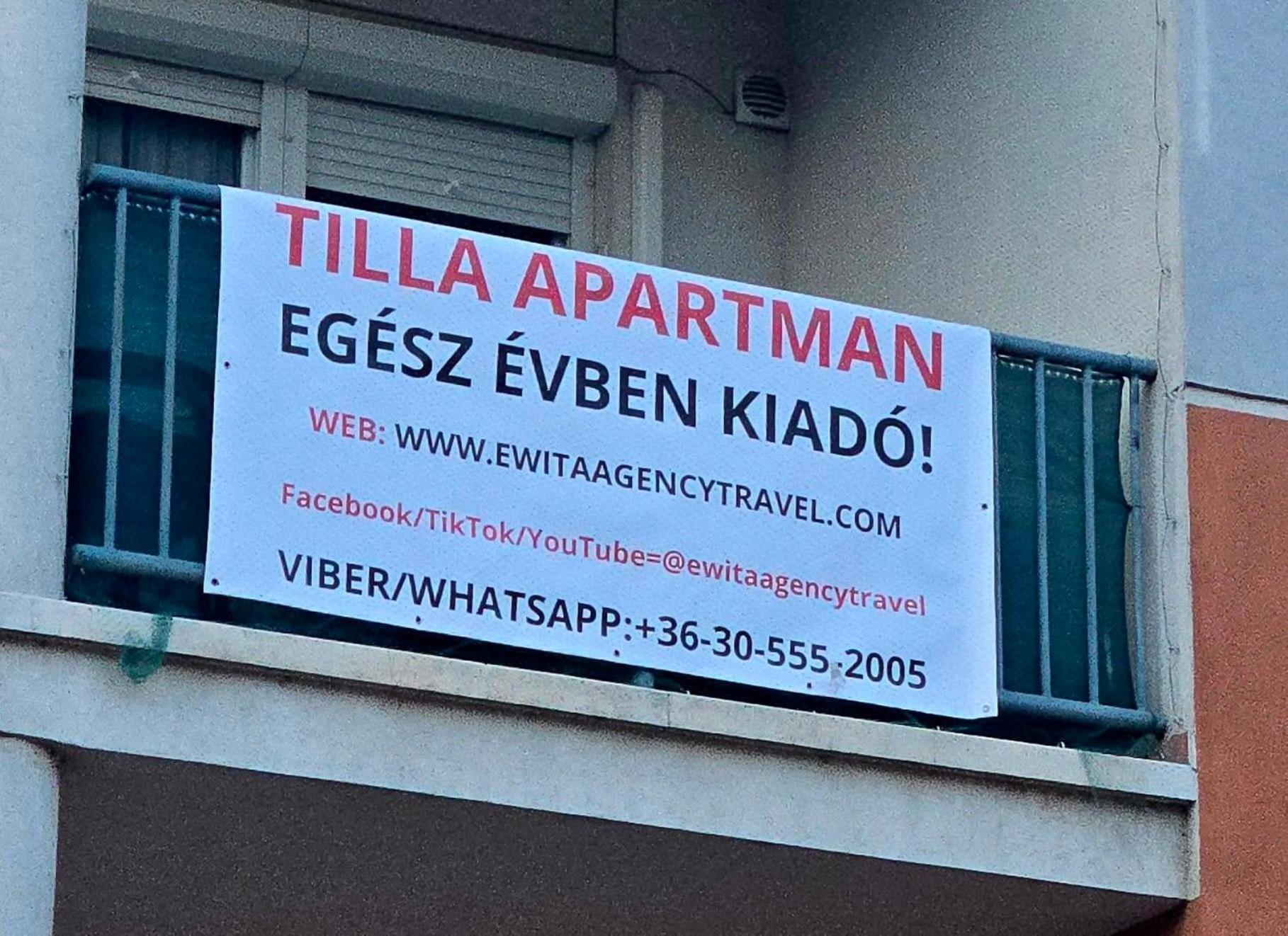 Tilla Apartman Hajduszoboszlo Luaran gambar